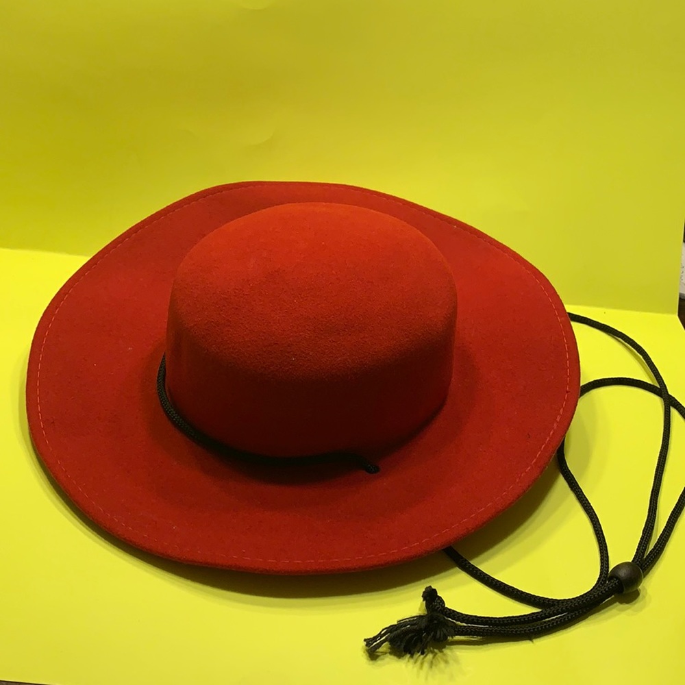Hat Red Groucho wool hat